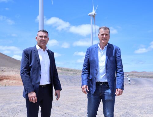 El Parque Eólico de San Bartolomé, con una potencia de 9,2 MW, ya está en funcionamiento