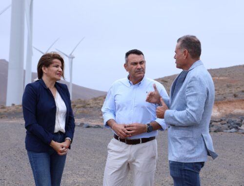 Lanzarote tiene toda su potencia eólica a pleno rendimiento y con mantenimiento de todas las infraestructuras