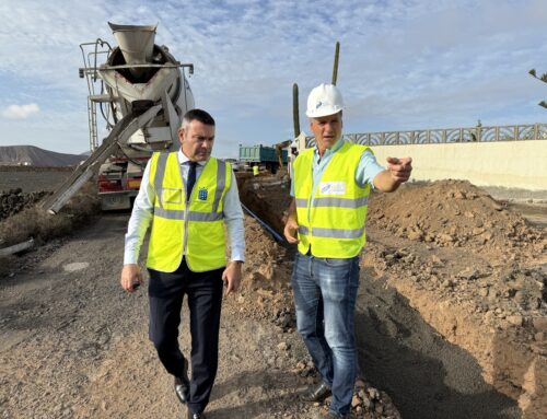 El Consorcio del Agua supervisa las obras de mejora de la red de distribución de agua potable y de riego entre El Cuchillo y Soo
