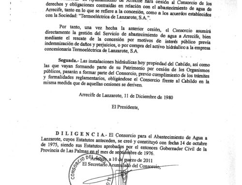 El Consorcio del Agua ha modernizado sus Estatutos y blindado el consenso frente a decisiones unilaterales